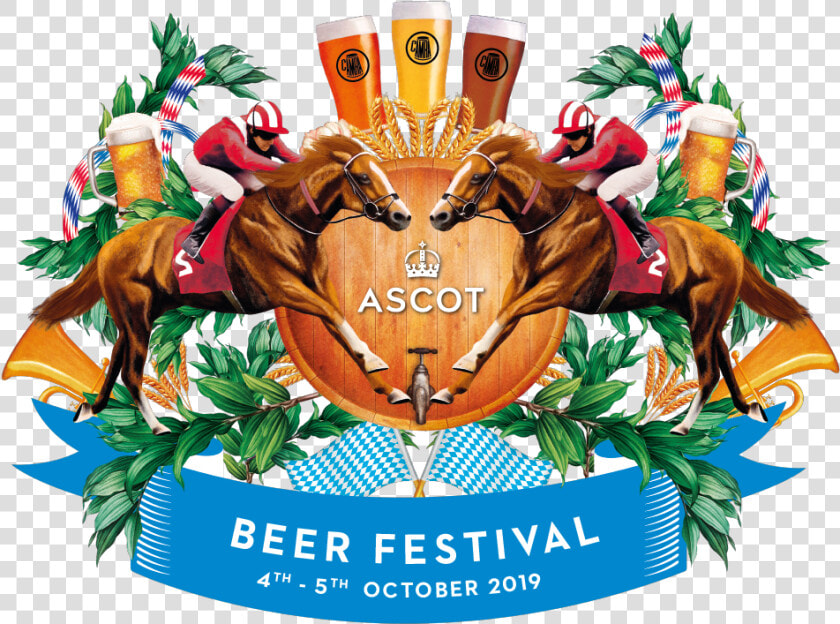 Ascot Beer Festival Logo   Ascot Beer Festival 2019  HD Png DownloadTransparent PNG