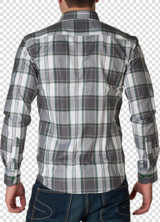 White  amp  Greycheck Full Dress Shirt Png Image   Dress Shirt  Transparent PngTransparent PNG