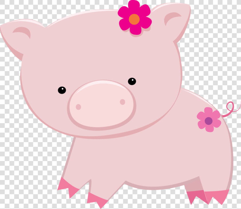 Cute Farm For Girls Clip Art   Animais Fazendinha Rosa  HD Png DownloadTransparent PNG