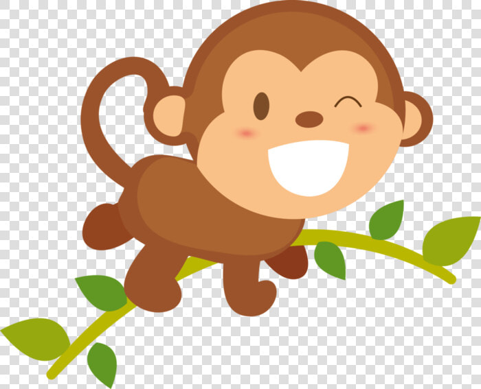 Monkey Clip Art   Bebe Monos Dibujos Animados  HD Png DownloadTransparent PNG