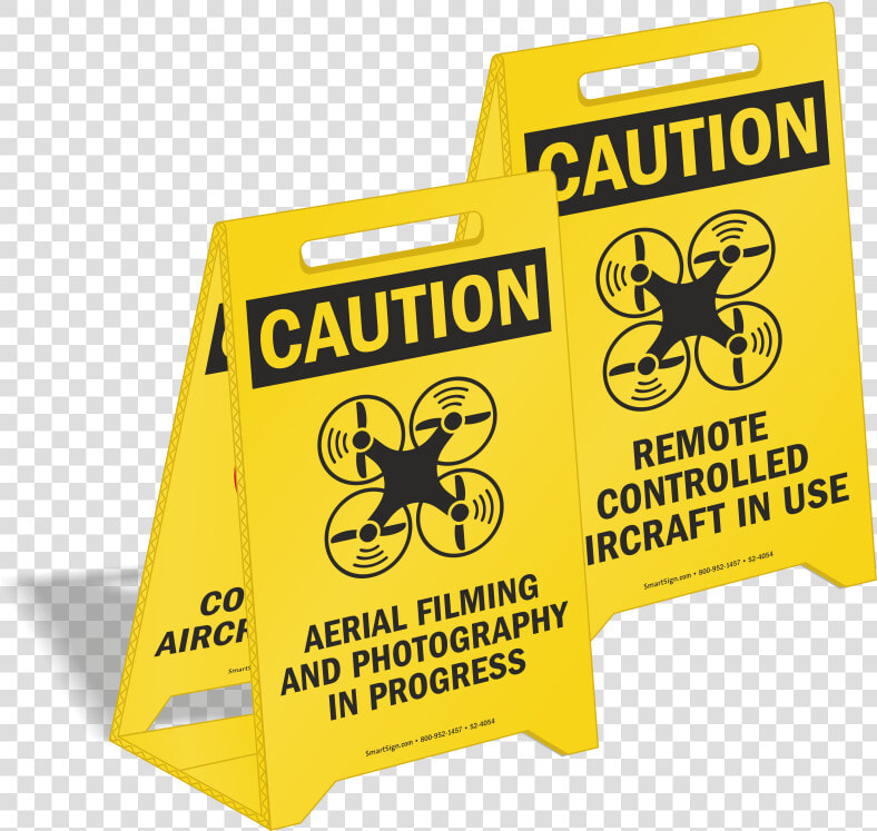 Caution Aerial Filming And Photography Drone Floor   Drone Filming Sign  HD Png DownloadTransparent PNG