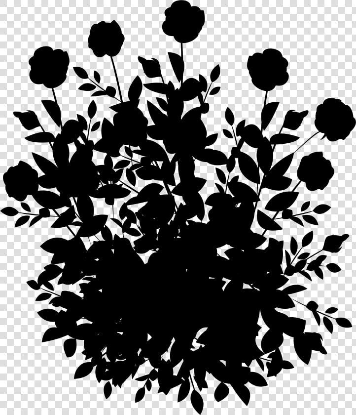 Plant Silhouette Pattern Leaf Flowering Font Clipart   Plants Silhouette Png  Transparent PngTransparent PNG