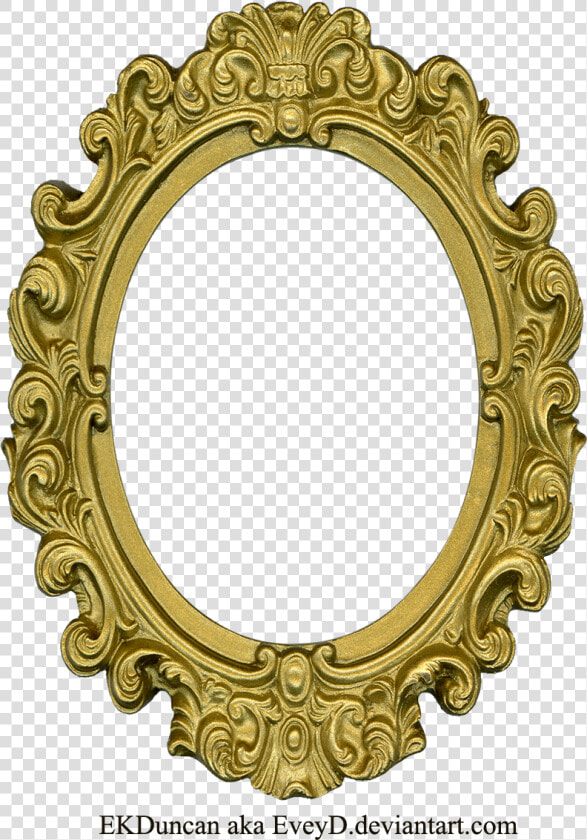 Svg Royalty Free Download Ornate Gold By Eveyd   Round Vintage Picture Frame  HD Png DownloadTransparent PNG