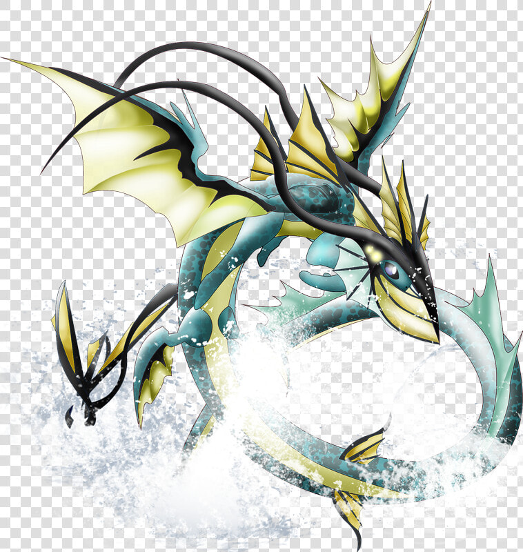 Pokemon 8133 Mega Vaporeon Dragon Pokedex   Mega Vaporeon  HD Png DownloadTransparent PNG