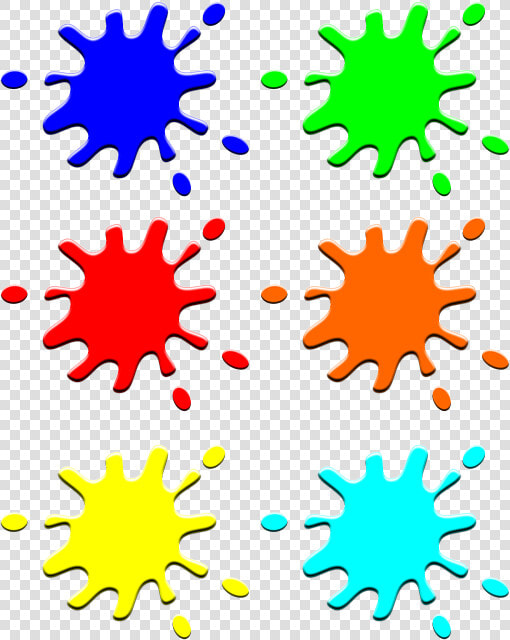 Blots  Blobs  Colors  Drops  Ink  Splash  Blue  Green   Color Splash Clipart  HD Png DownloadTransparent PNG