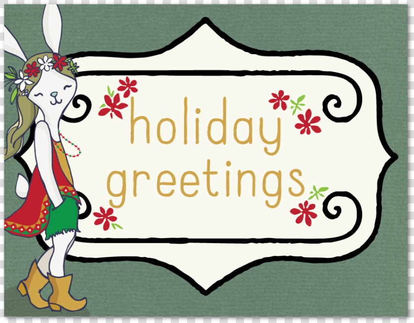 Bohemian Holiday Greeting Card data caption  HD Png DownloadTransparent PNG