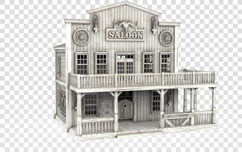 Transparent Old West Saloon Clipart   Dollhouse  HD Png DownloadTransparent PNG