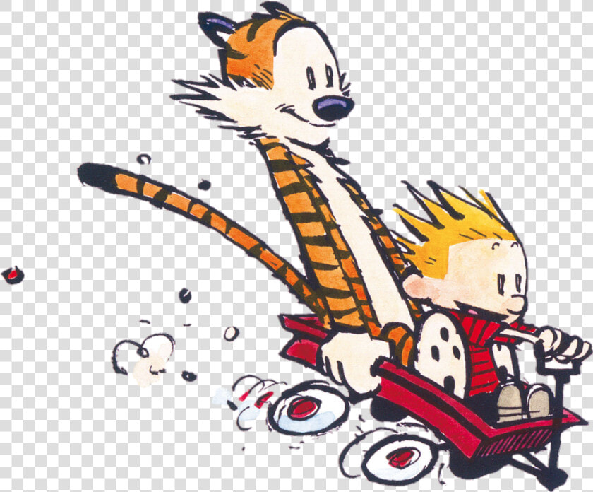  calvin  hobbes  calvinandhobbes  friendship  tiger   Bill Watterson Calvin And Hobbes  HD Png DownloadTransparent PNG