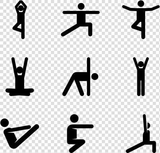 Yoga Pictograms   Yoga Pose Icon  HD Png DownloadTransparent PNG