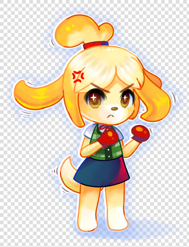 Animal Crossing Isabelle Angry  HD Png DownloadTransparent PNG