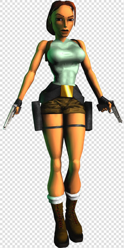 Tomb Raider Lara Croft Png Image Background   Lara Croft Old Vs New  Transparent PngTransparent PNG