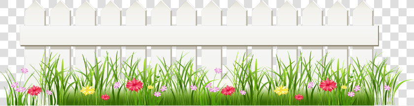 Transparent Fence Clipart   Wooden Fences With Grass Png  Png DownloadTransparent PNG