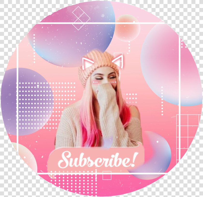  roblox  leahashe  subscribe  youtuber  pink  edit  HD Png DownloadTransparent PNG