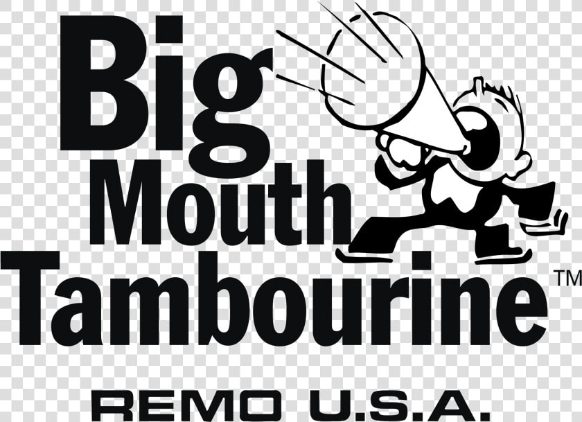 Big Mouth Tambourine Logo Png Transparent   Graphic Design  Png DownloadTransparent PNG