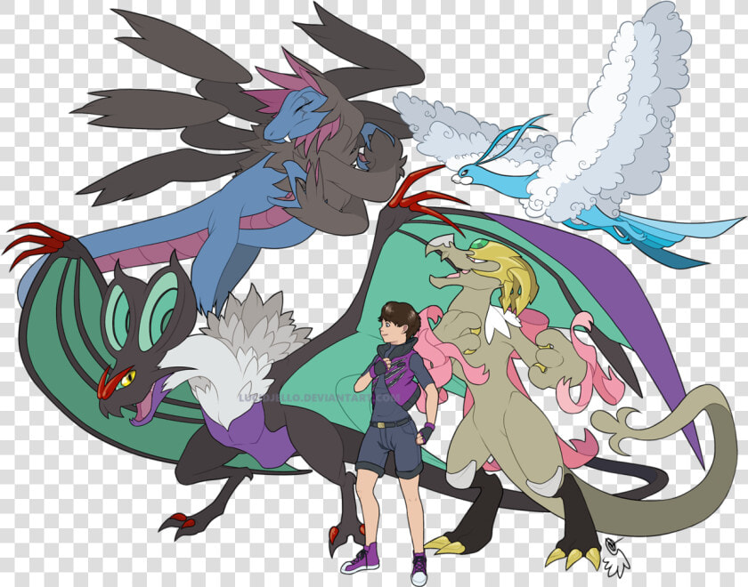 Hydreigon Vs Kommo O  HD Png DownloadTransparent PNG