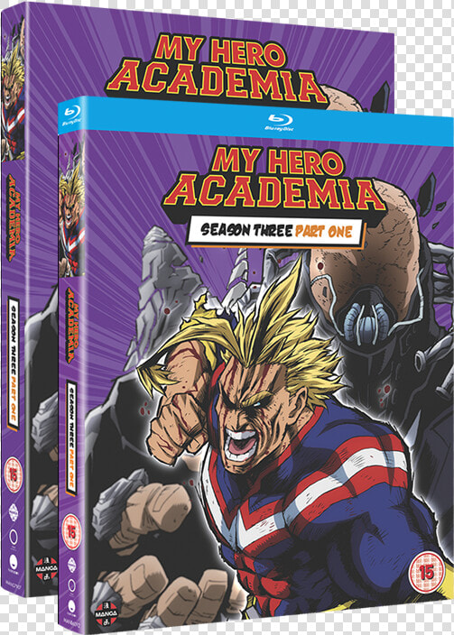 My Hero Academia   My Hero Academia Season 3 Dvd  HD Png DownloadTransparent PNG