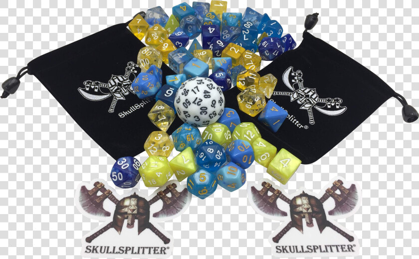 Lightning Themed Polyhedral Rpg Dice For Storm Sorcerers    Rose  HD Png DownloadTransparent PNG