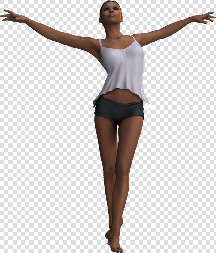 Woman With Outstretched Arms Clip Arts   Woman With Outstretched Arms  HD Png DownloadTransparent PNG