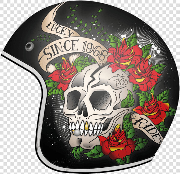 Transparent Biker Skull Png   Casco Mt Le Mans Skull  Png DownloadTransparent PNG