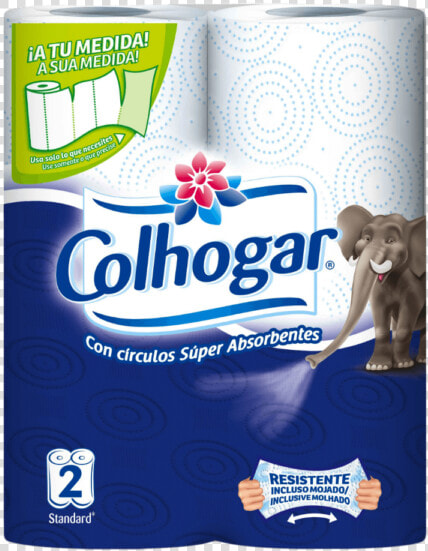 Papel De Cocina Colhogar 2 Rollos  HD Png DownloadTransparent PNG