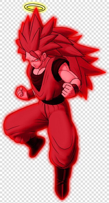 Goku Super Kaioken 3 By Db Own Universe Arts d3jhww1   Goku Lssj3  HD Png DownloadTransparent PNG