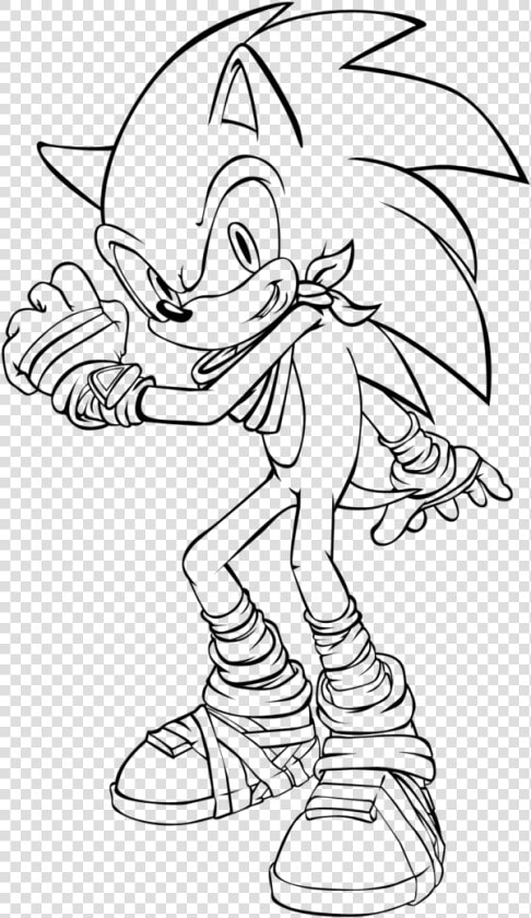 Sonic Boom Sonic The Hedgehog Coloring Pages  HD Png DownloadTransparent PNG