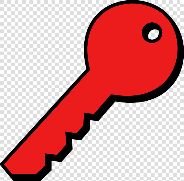 Key With Heart Clipart Transparent Download Redplain   Key Clip Art  HD Png DownloadTransparent PNG