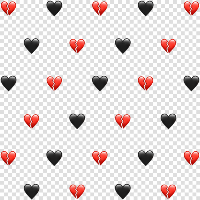  hearts  heart  brokenheart  emoji  emojibackground   Heart  HD Png DownloadTransparent PNG