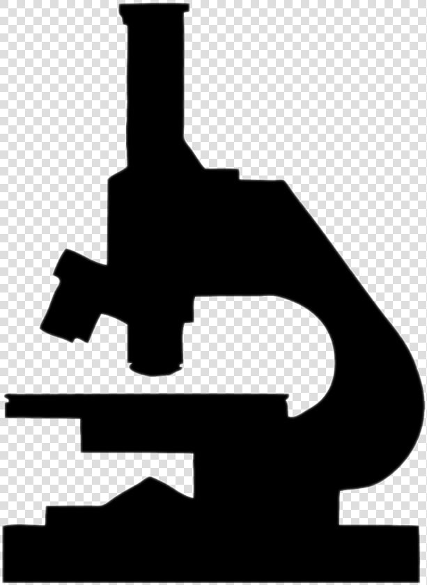 Microscope Silhouette Clipart   Microscope Clip Art  HD Png DownloadTransparent PNG