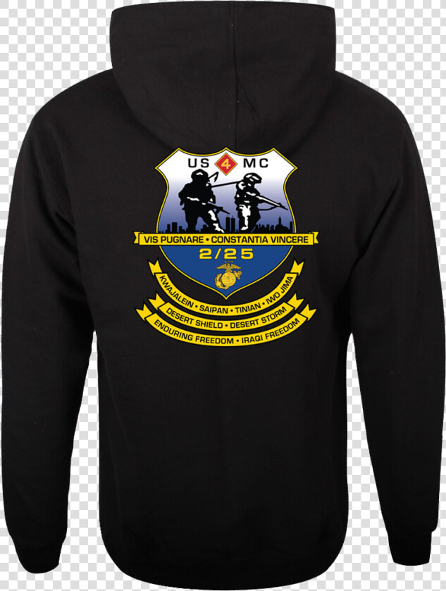 2nd Bn 25th Marines Hoodie   Hoodie  HD Png DownloadTransparent PNG