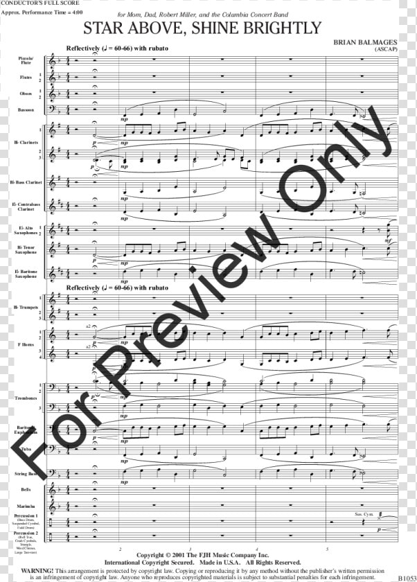 Product Thumbnail   Bach Chorale 12 Concert Band  HD Png DownloadTransparent PNG