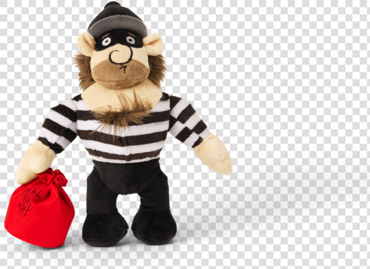 Robber Dog Toy   Stuffed Toy  HD Png DownloadTransparent PNG