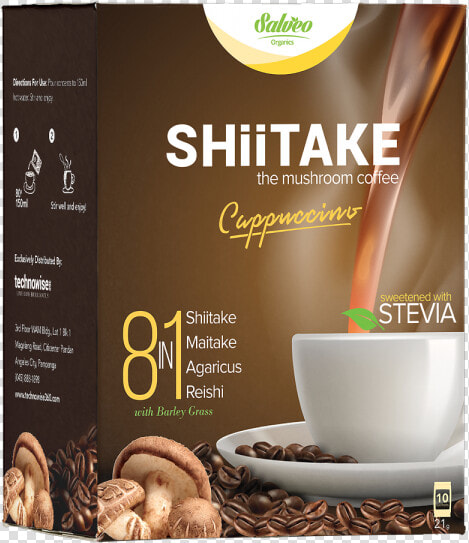 Shiitake Coffee  HD Png DownloadTransparent PNG