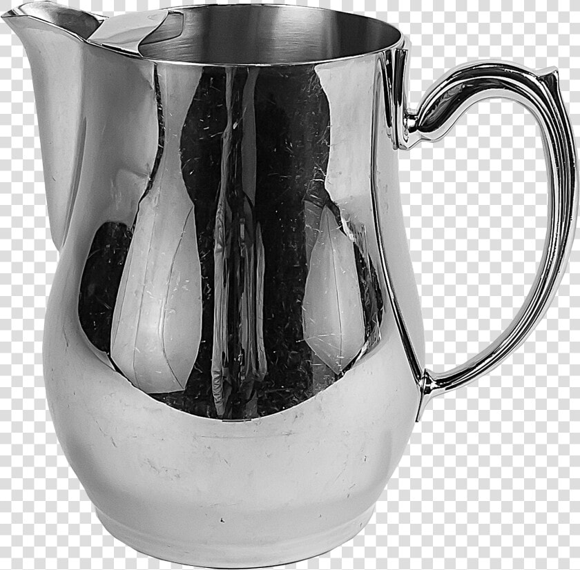 Silver Water Pitcher   Silver Water Jug Image Png  Transparent PngTransparent PNG