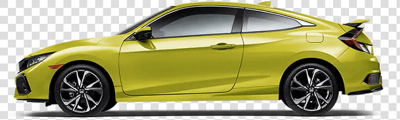 Civic Si Coupe   2019 Honda Civic Si Coupe Colors Tonic Yellow Pearl  HD Png DownloadTransparent PNG