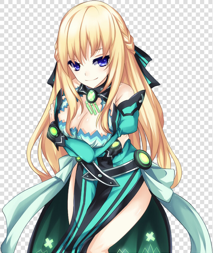 Lady Vert   Hyperdimension Neptunia Vert Png  Transparent PngTransparent PNG