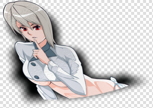 Alice Nakiri Peeker Sticker   Cartoon  HD Png DownloadTransparent PNG