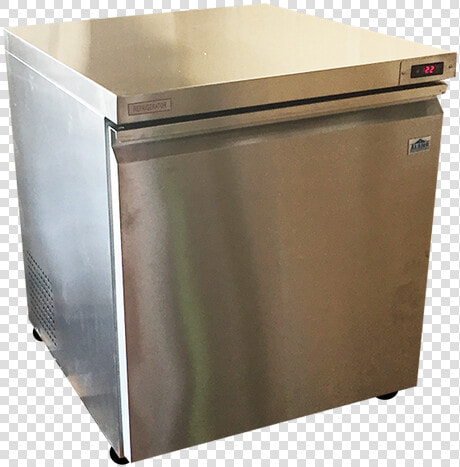 Alamo 1 Door Under Counter Stainless Steel Refrigerator   Plywood  HD Png DownloadTransparent PNG