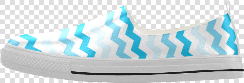 Blue Chevron Pattern Zig Zag Apus Slip on Microfiber   Puma  HD Png DownloadTransparent PNG