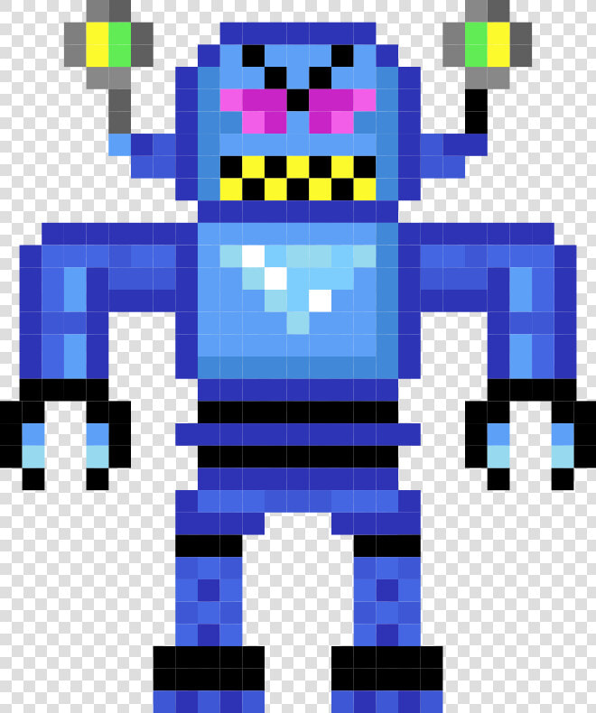 8 Bit Robot Png   Png Download   8 Bit Boss Png  Transparent PngTransparent PNG