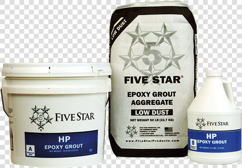 Five Star Hp Epoxy Grout Kit   Five Star Dp Epoxy Grout Resin  HD Png DownloadTransparent PNG