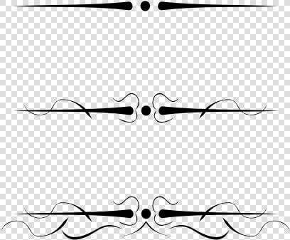 3 Victorian Decorative Underlines Vector Clip Art   Clip Art Under Line  HD Png DownloadTransparent PNG