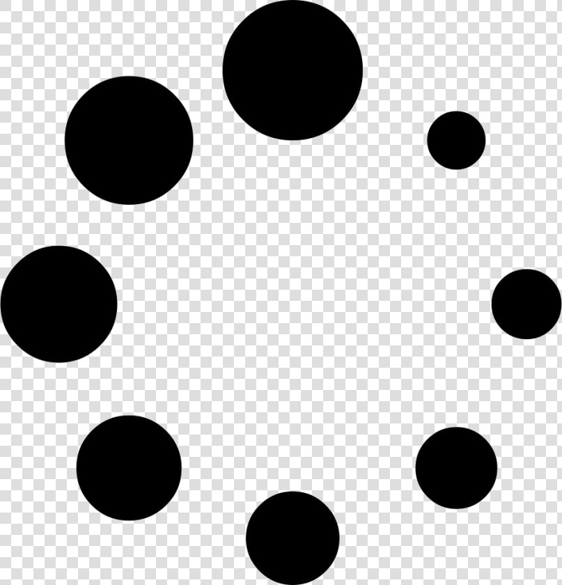 Spinner Of Dots   Spinner Svg  HD Png DownloadTransparent PNG