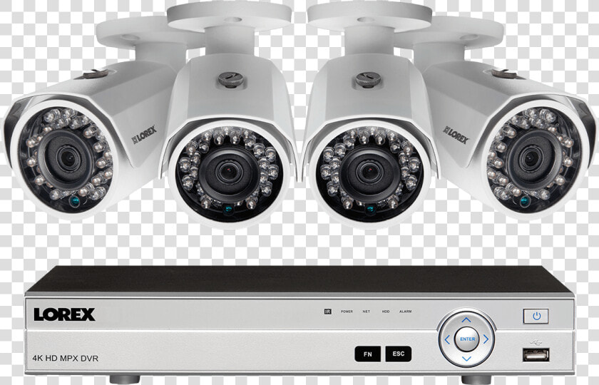 Hd 1080p 8 Channel 4 Camera Security System   Security Camera System  HD Png DownloadTransparent PNG