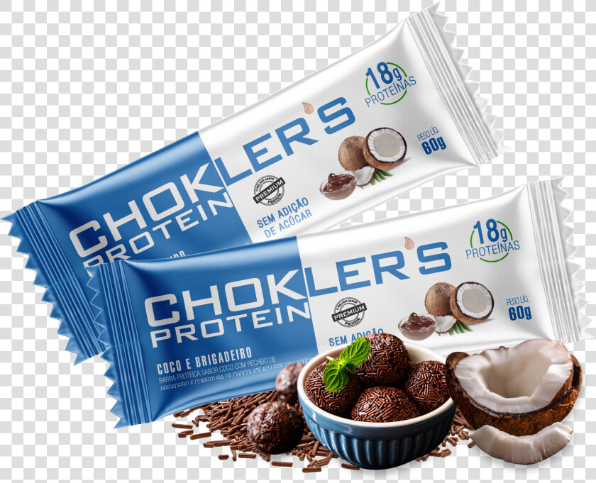 Chokler’s Protein Coco E Brigadeiro  HD Png DownloadTransparent PNG