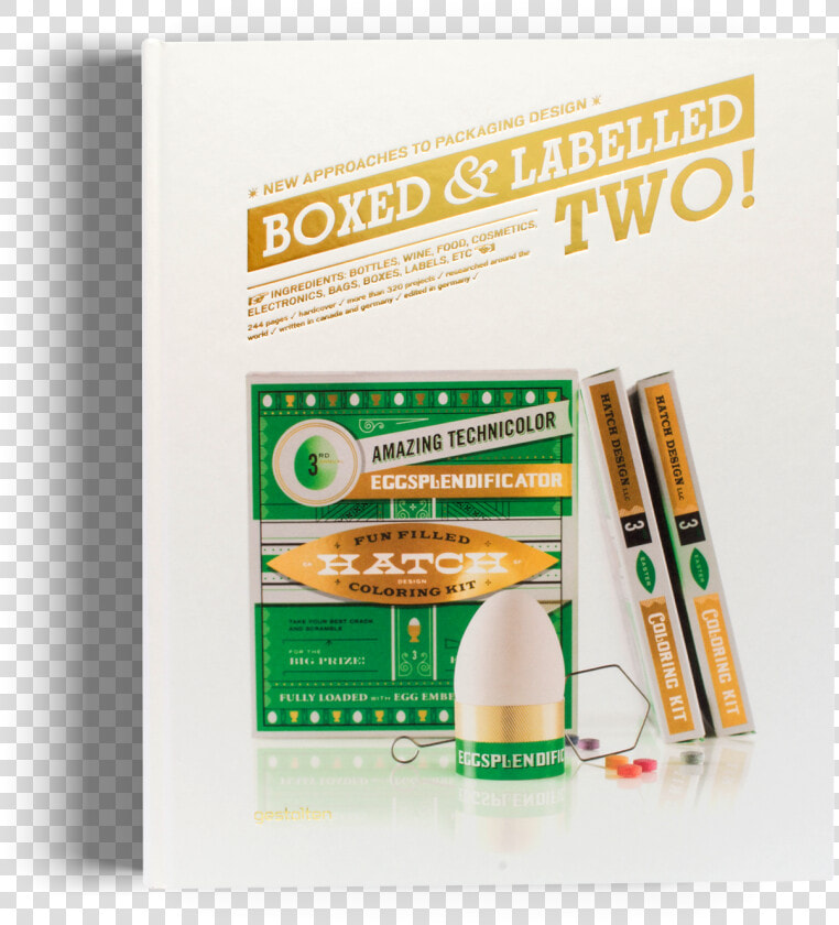 Boxed And Labelled Two Package Design Gestalten Book   Packaging And Labeling  HD Png DownloadTransparent PNG