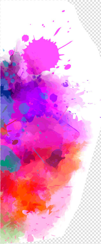 Multicolored Splash Watercolor Blot Png  Transparent PngTransparent PNG