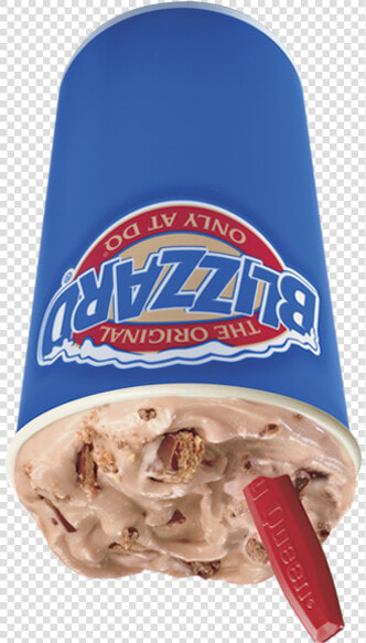 Brownie Temptation Blizzard®   Dairy Queen Banana Split Blizzard  HD Png DownloadTransparent PNG