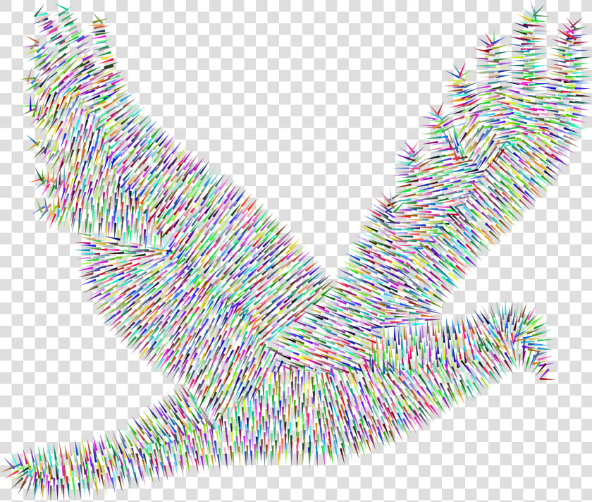 Prismatic Abstract Peace Dove Clip Arts   Portable Network Graphics  HD Png DownloadTransparent PNG