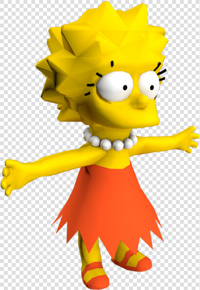 Download Zip Archive   Lisa Simpson T Pose  HD Png DownloadTransparent PNG